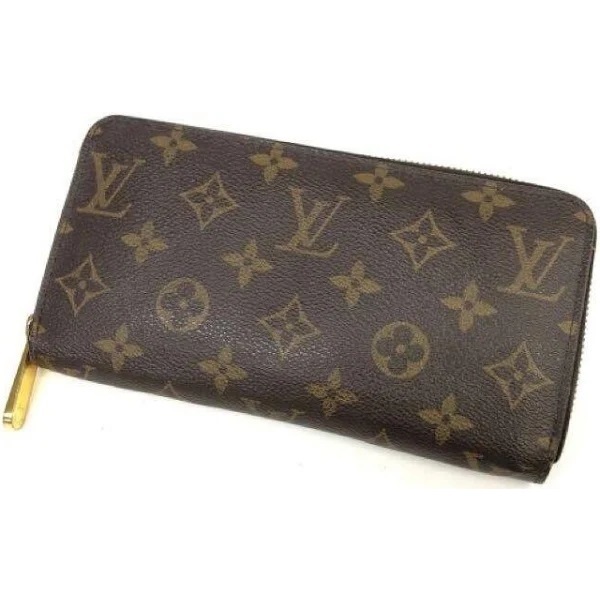 Zippy Wallet Monogram Rose Ballerine Round Zipper Long Wallet